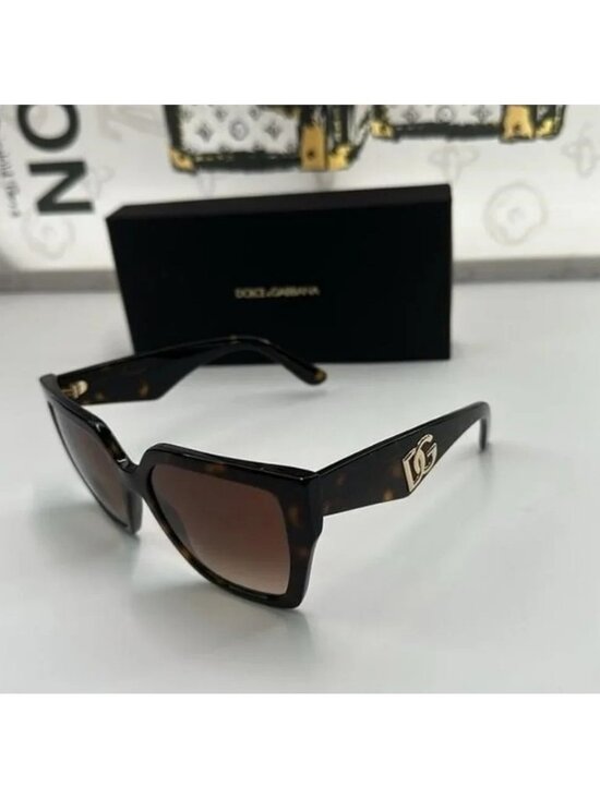 Dolce and Gabbana Brown Gradient Butterfly Ladies Sunglasses DG4438 502/13 55 main image 11